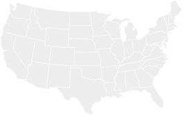 Map of the United States showing Hometown Rent to Own store locations